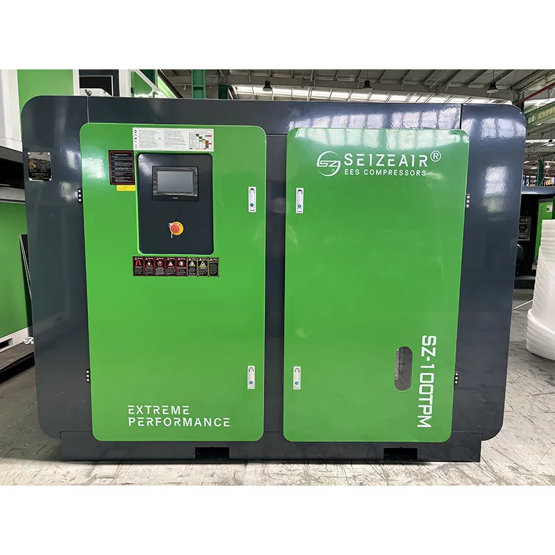 380V 産業用 PM VSD 二段スクリューエアコンプレッサー